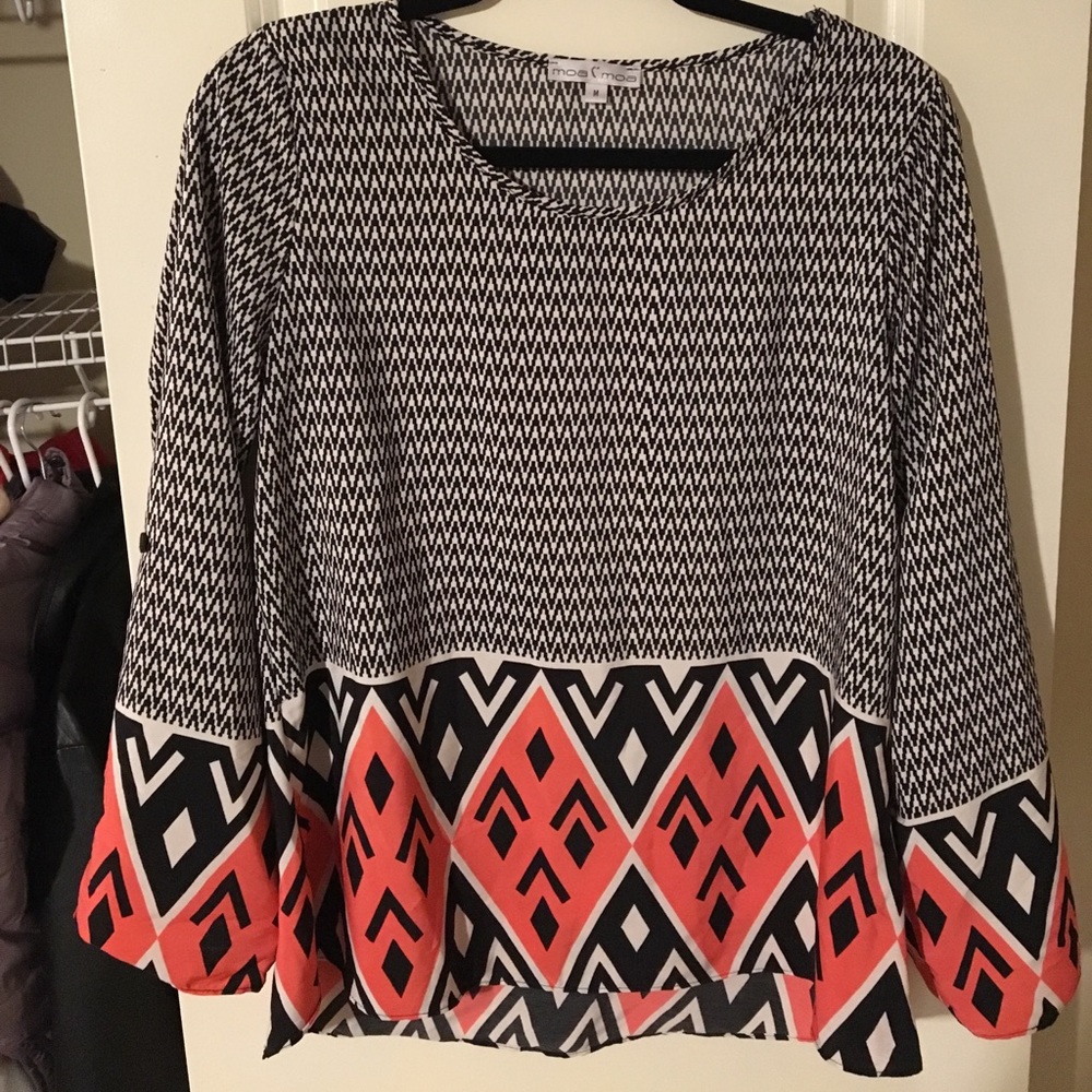 Patterned blouse