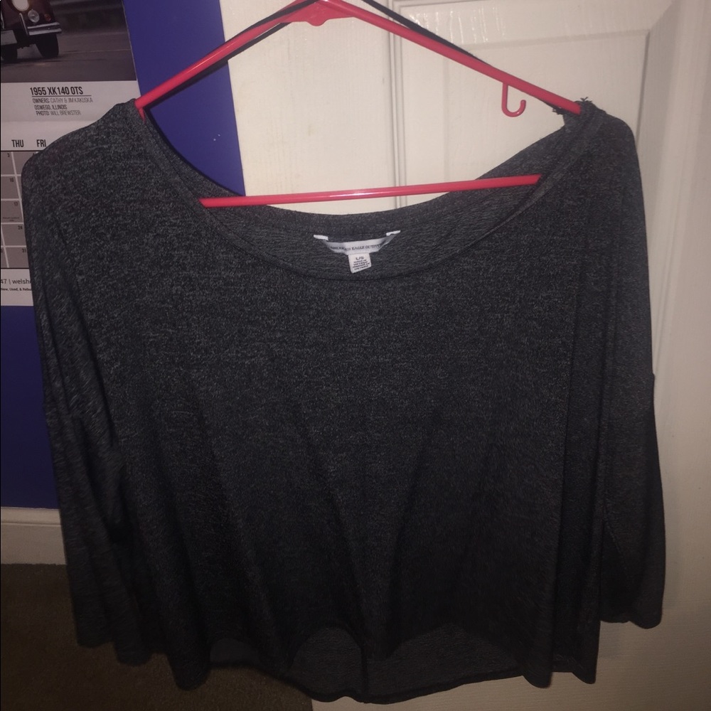 Black American Eagle long sleeve top size: L