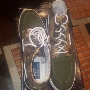 Lander Chukka Canvas Polo Shoes