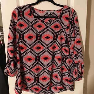 Patterned blouse