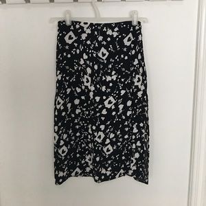 Reformation Slit Midi skirt floral
