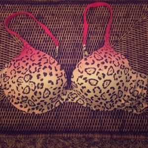Victoria's Secret leopard bra