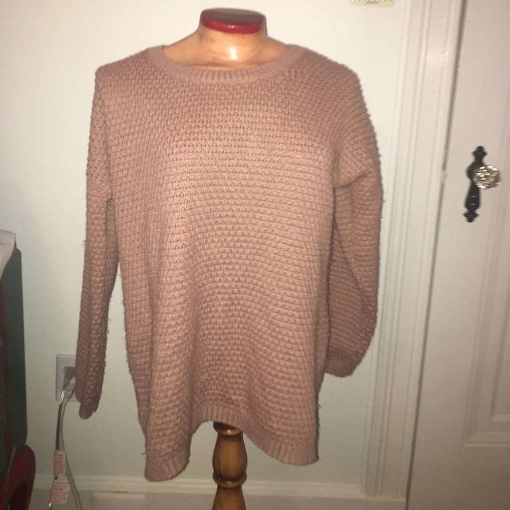 Blush Pink Forever 21 Sweater
