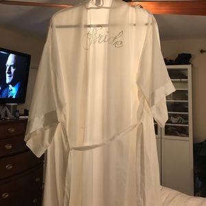 Victoria Secret Bride Robe