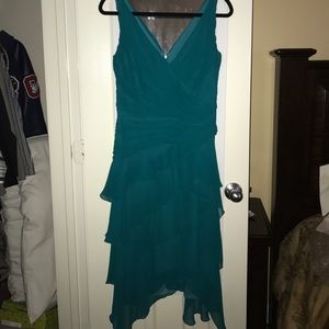 Green formal dress