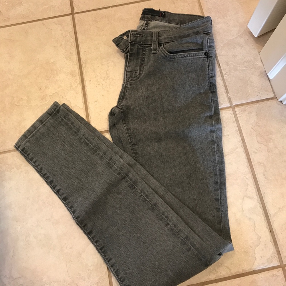 Dark grey Urban Outfitters skinny jeans