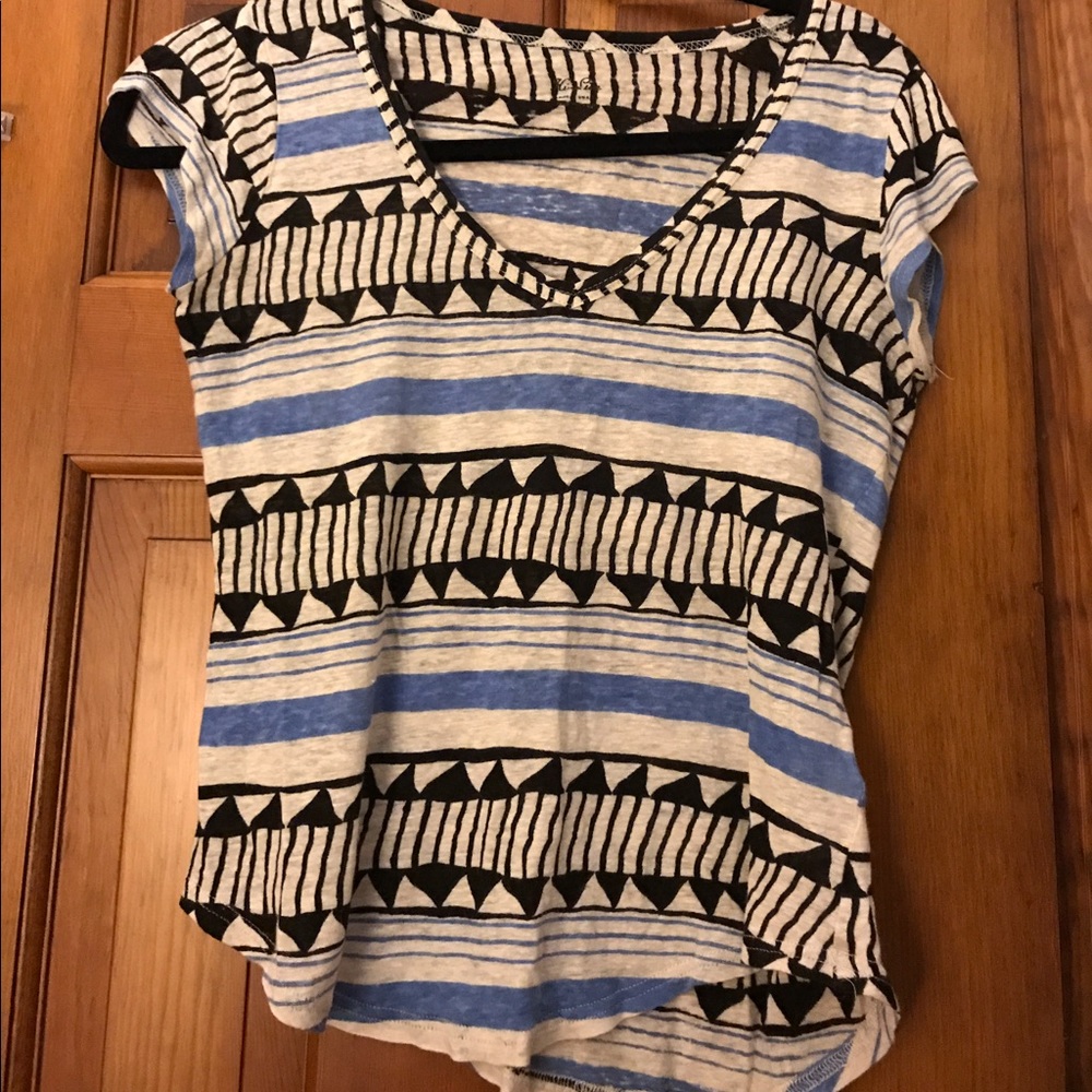 Madewell tribal print tee