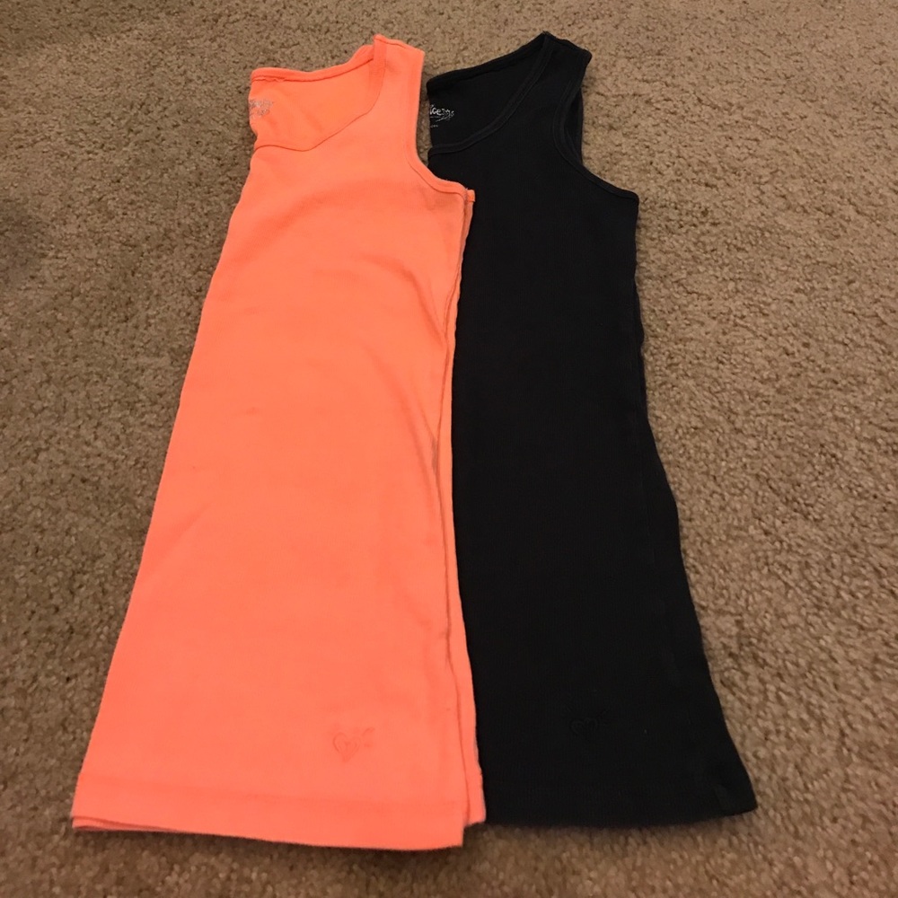 Justice Ribbed tank tops