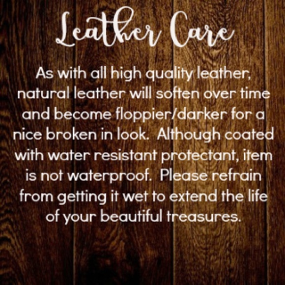 πHPπ Handmade Rustic Leather Bracelet - Picture 2 of 2