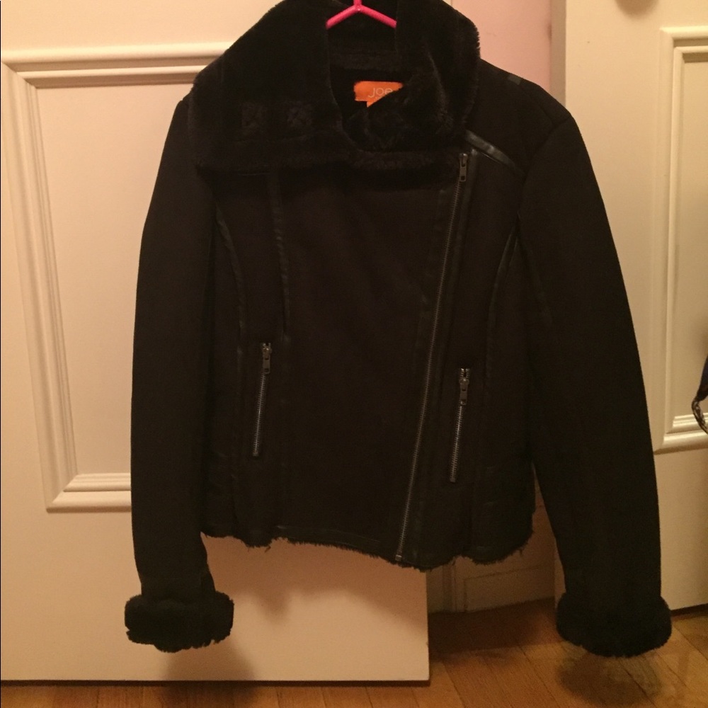 Joe Fresh Faux Fur-Lined Jacket