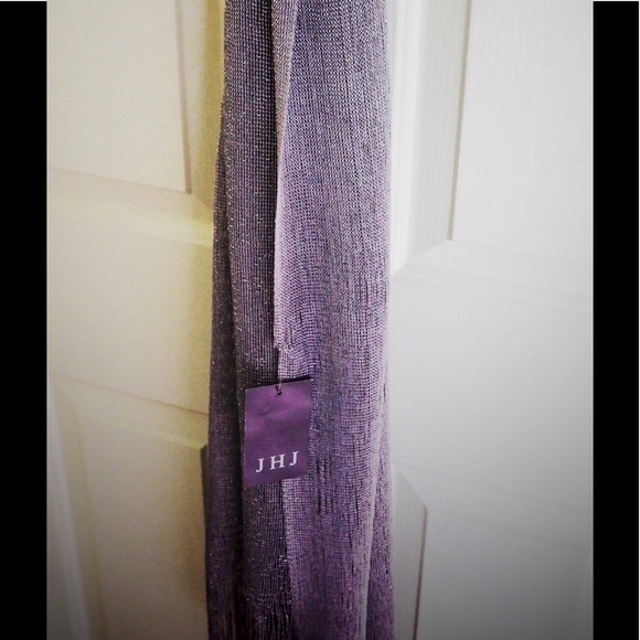 Silver tone scarf NWT - Picture 2 of 5