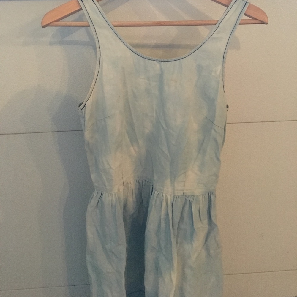 Blue Faded Dress