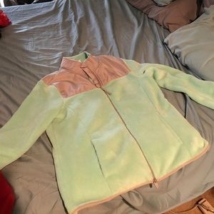 Danskin xxl/ 2xg (20) Sea foam green fleece jacket