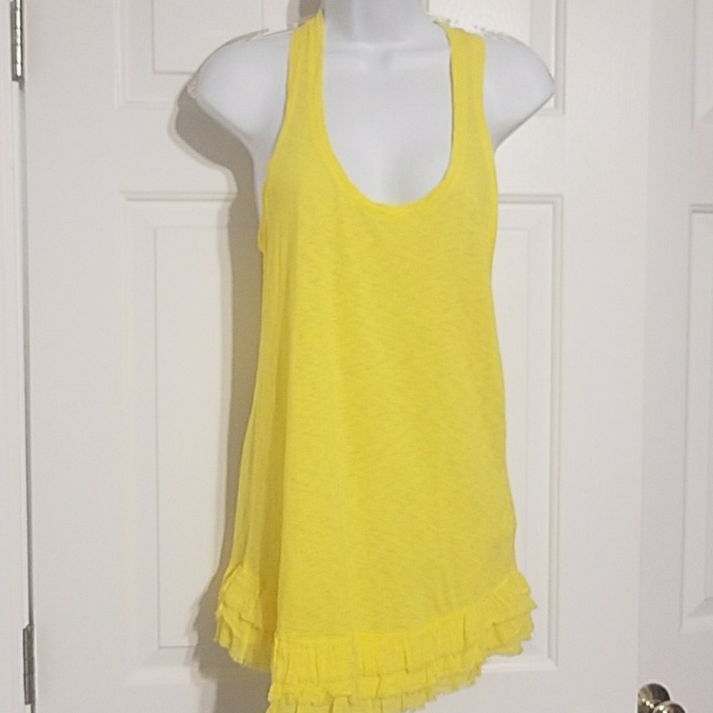 Splendid- bright yellow shirt
