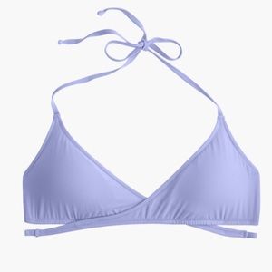 NWT J. Crew Lilac Bikini Top