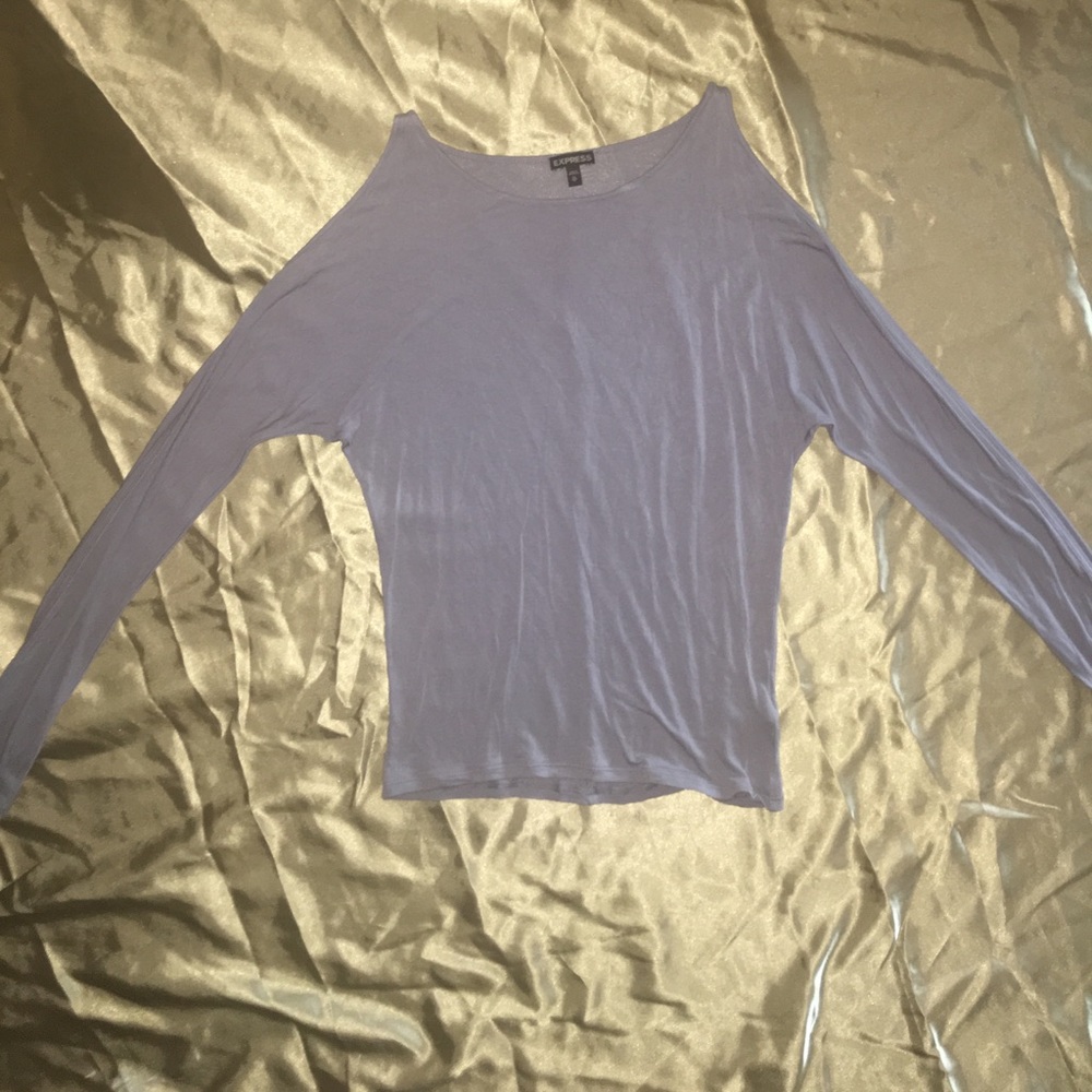Express cold shoulder top