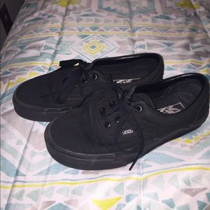 Black Vans