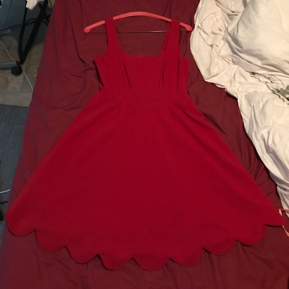 Red cocktail Dress