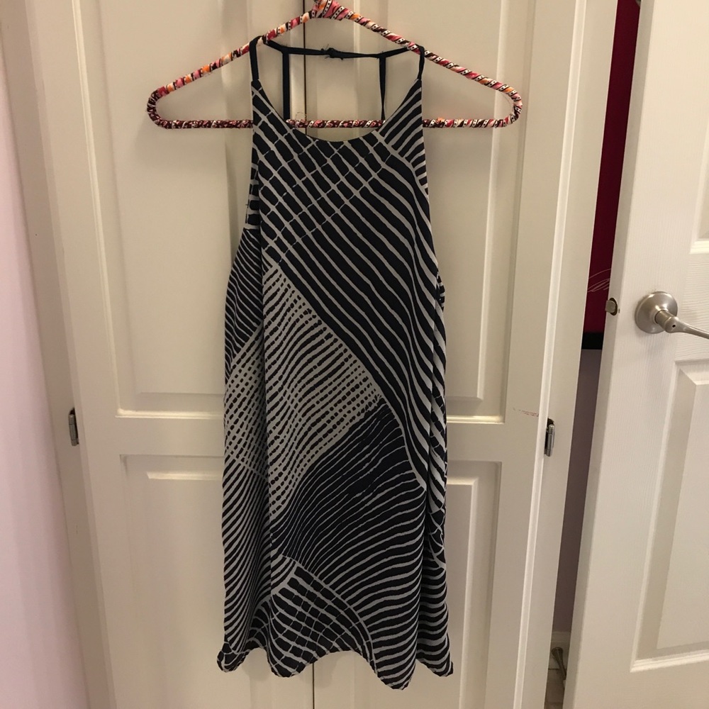 Small navy dress