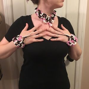 Beautiful handmade cuff bracelets and neck-lace