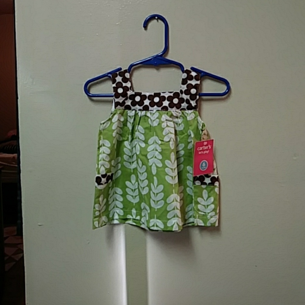 NWT Carter's let's play pullover top for baby girl