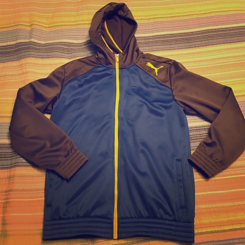 Puma boys hoodie jacket