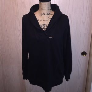 Merona cowl neck sweatshirt with pockets