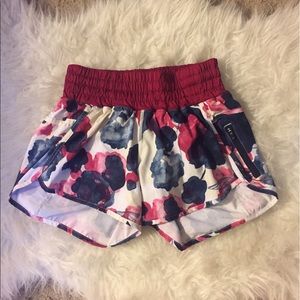 Lululemon floral shorts