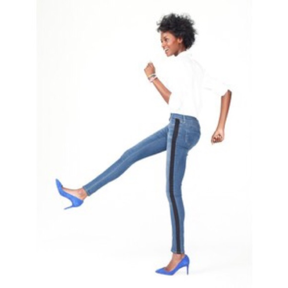 Gap High Rise Tuxedo Jeans SZ 27