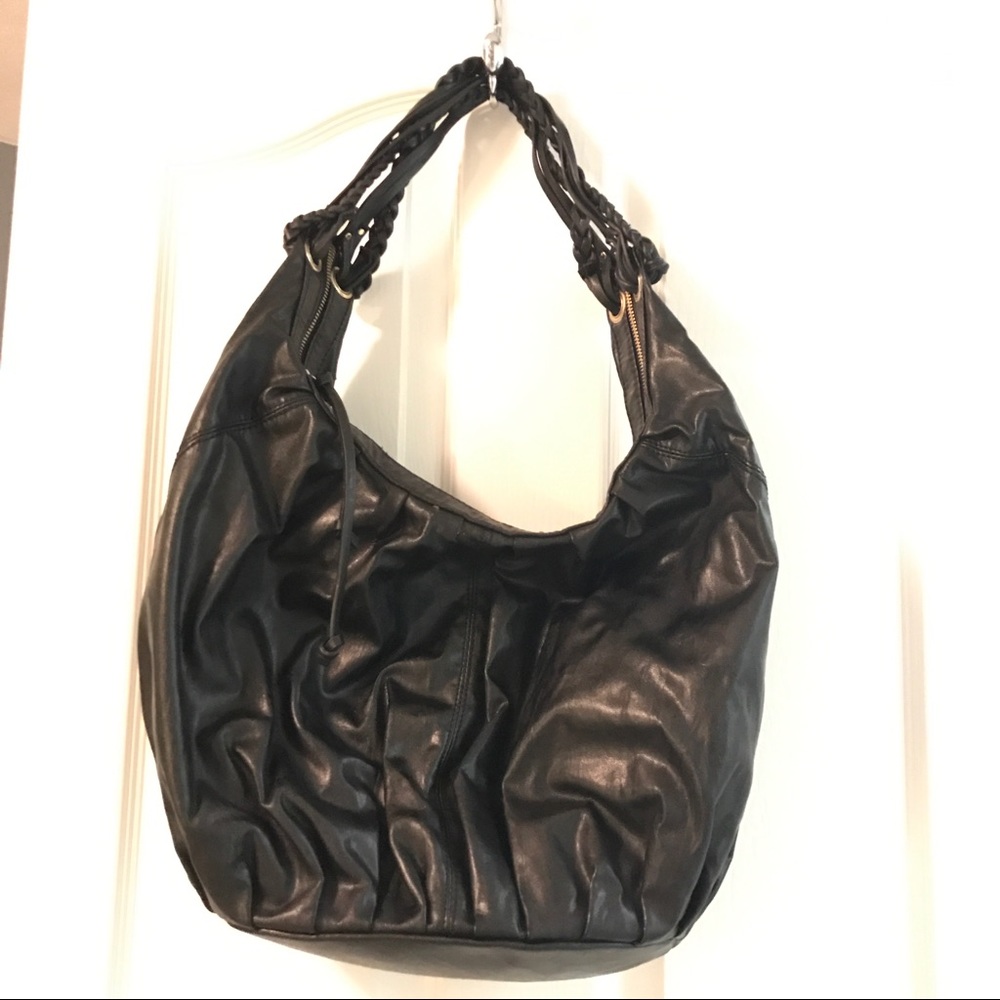 Mango Large Black Bag