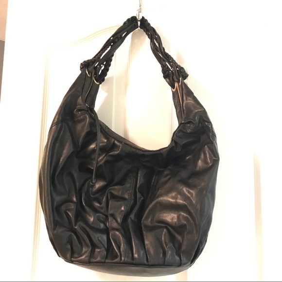 Mango Large Black Bag - Picture 1 of 6