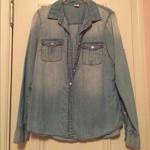 J. Crew chambray shirt