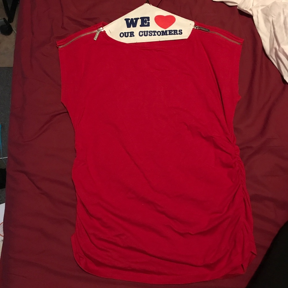 Michael Kors Red Shirt
