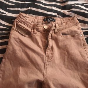 Khaki jeans