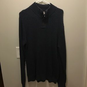 LL BEAN Blue Sweater