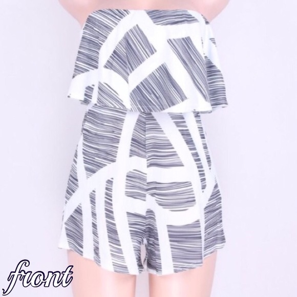 🆕 AVERY Strapless Romper - Picture 6 of 8