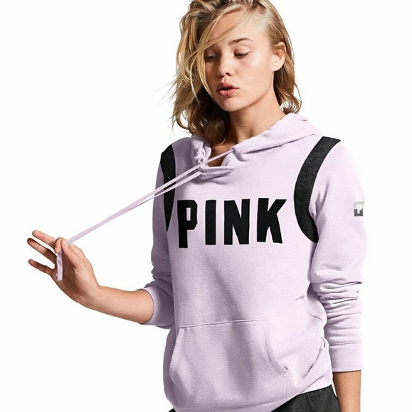 PINK Victoria's Secret Tops - Victoria's Secret PINK Pullover Hoodie High Low