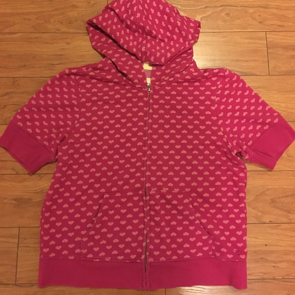 Aerie short-sleeve hoodie