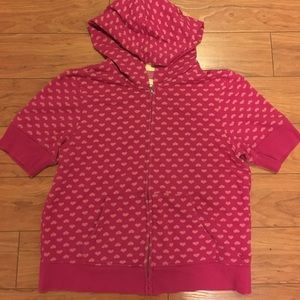 Aerie short-sleeve hoodie