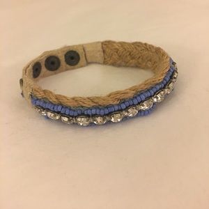 Juicy Couture Crystal beaded bracelet