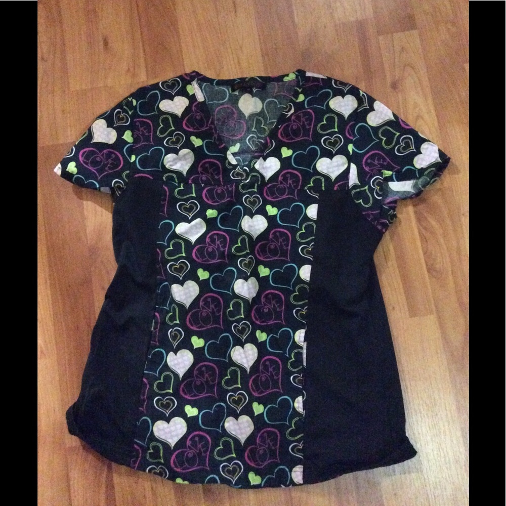 Cute scrub top--sold