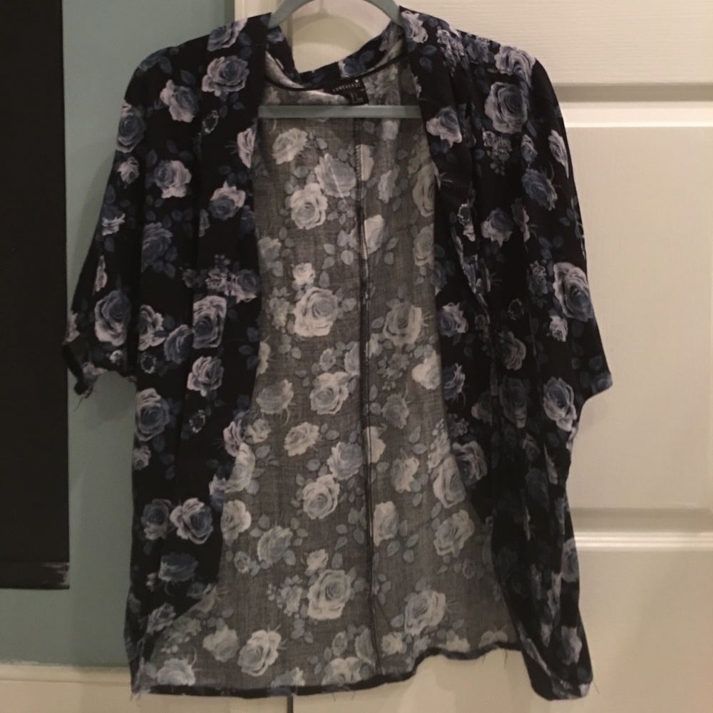 Forever21 flowy kimono
