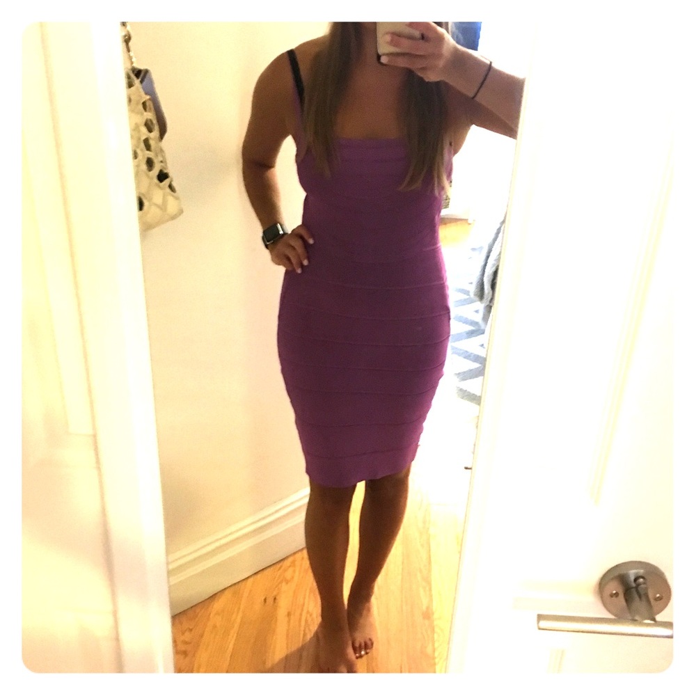 Herve Leger bandage dress