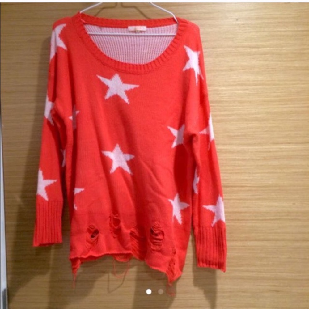 Kaitlyn Distressed Sweater