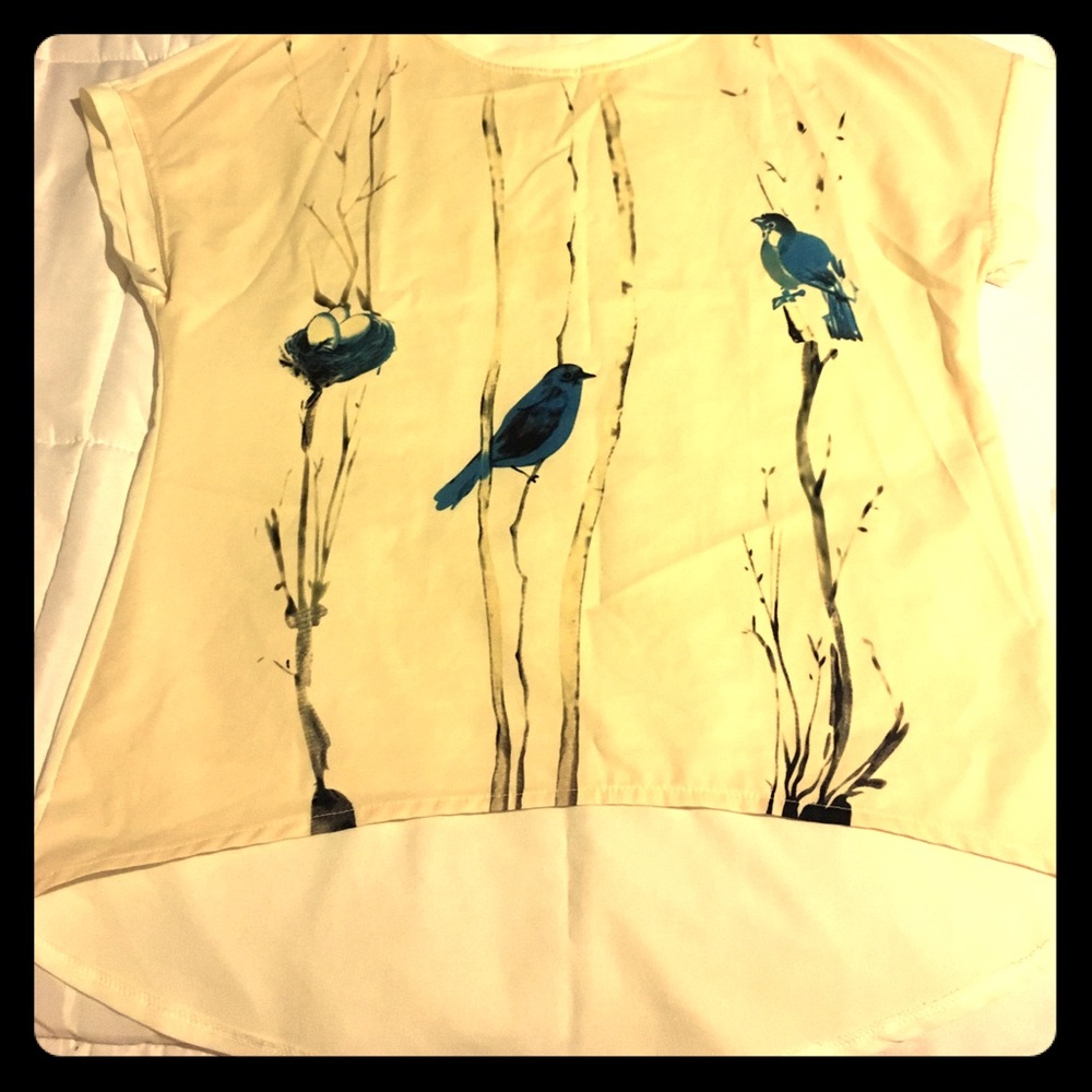 Super cute blouse. No tags. Unknown maker.Like new
