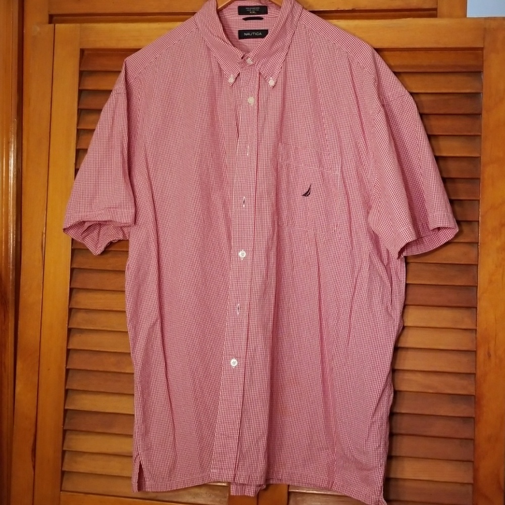 End of Summer Nautica Short Sleeve Bottom Down