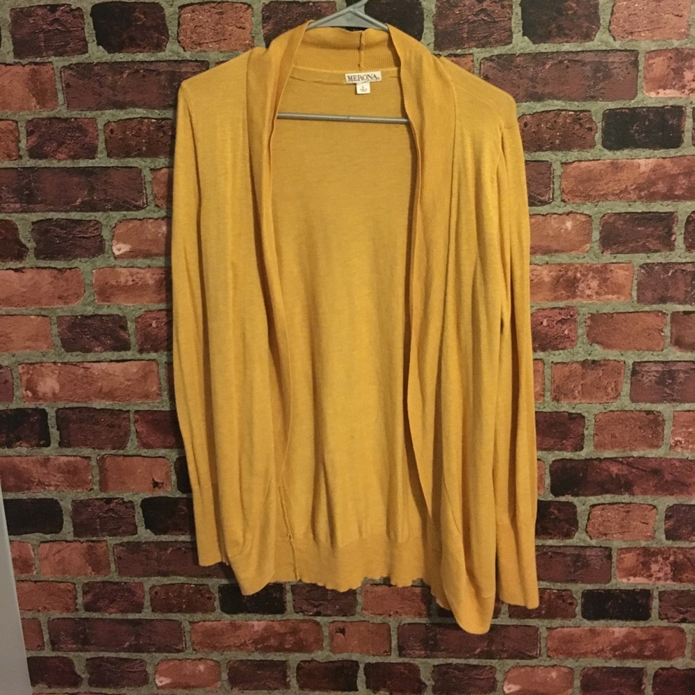 Yellow Cardigan