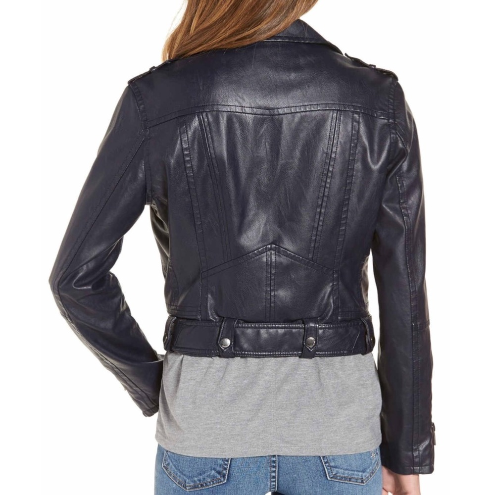 Blank NYC faux leather crop moto jacket . - Picture 2 of 2