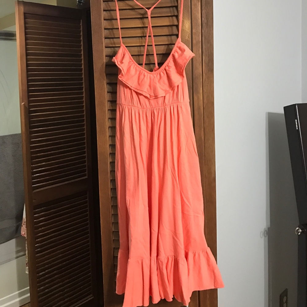 Coral sundress