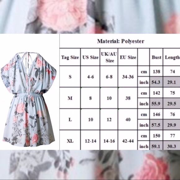 🆕 JESSIE Floral Flirty Romper - Picture 7 of 8